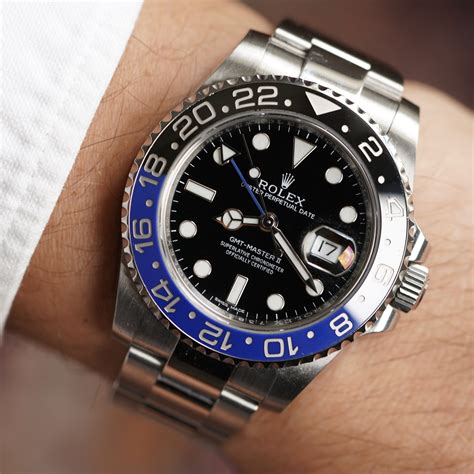 cote montre rolex batman|rolex gmt master 2 batman.